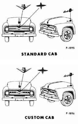 1955 F100 Model ID